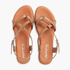 Sandalias<Pisamonas Sandalias Mujer Dedo Piel Tiras Cruzadas