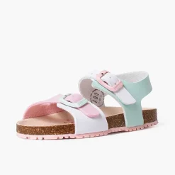 Sandalias<Pisamonas Sandalias Niña Bio Multicolor Doble Hebilla Color Multicolor