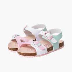 Sandalias<Pisamonas Sandalias Niña Bio Multicolor Doble Hebilla Color Multicolor
