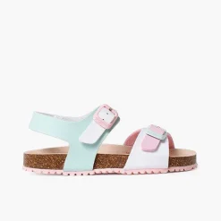 Sandalias<Pisamonas Sandalias Niña Bio Multicolor Doble Hebilla Color Multicolor