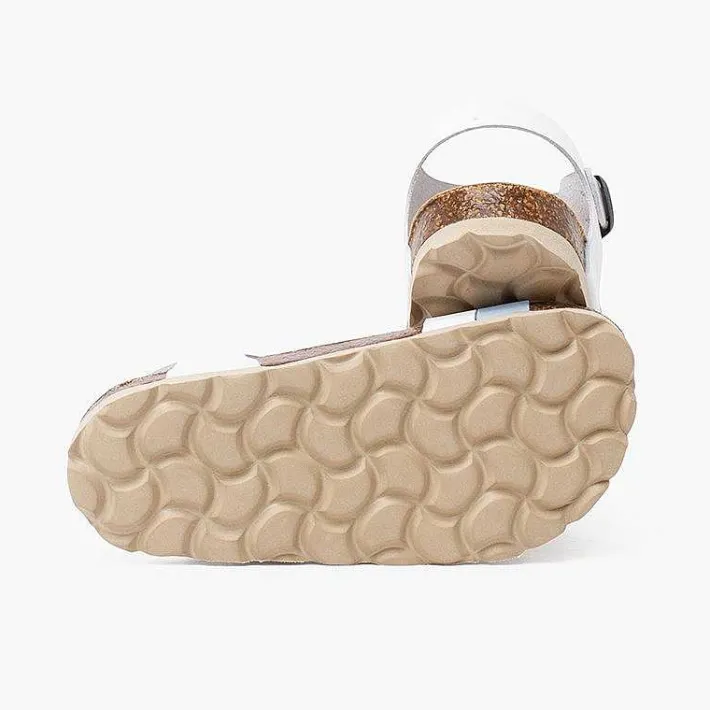 Sandalias<Pisamonas Sandalias Niña Bio Tiras Bicolor