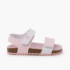 Sandalias<Pisamonas Sandalias Niña Bio Vichy Color Rosa