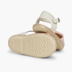 Sandalias<Pisamonas Sandalias Niña Brillantes Con Flecos