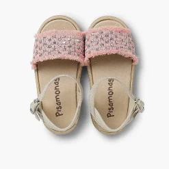 Sandalias<Pisamonas Sandalias Niña Brillantes Con Flecos