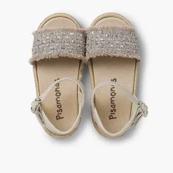 Sandalias<Pisamonas Sandalias Niña Brillantes Con Flecos