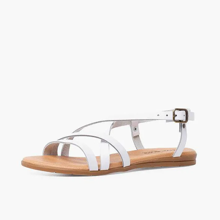Sandalias<Pisamonas Sandalias Niña Con Tiras Cruzadas Y Cierre Hebilla