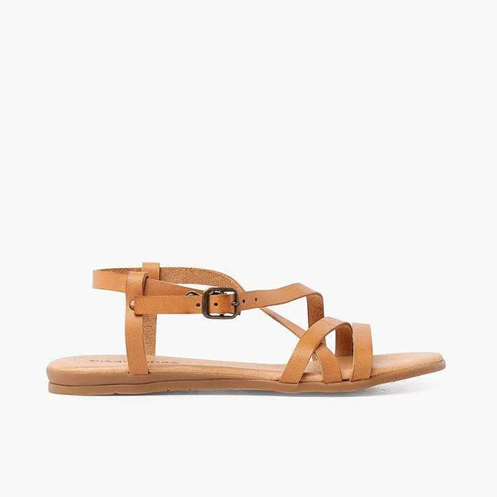 Sandalias<Pisamonas Sandalias Niña Con Tiras Cruzadas Y Cierre Hebilla