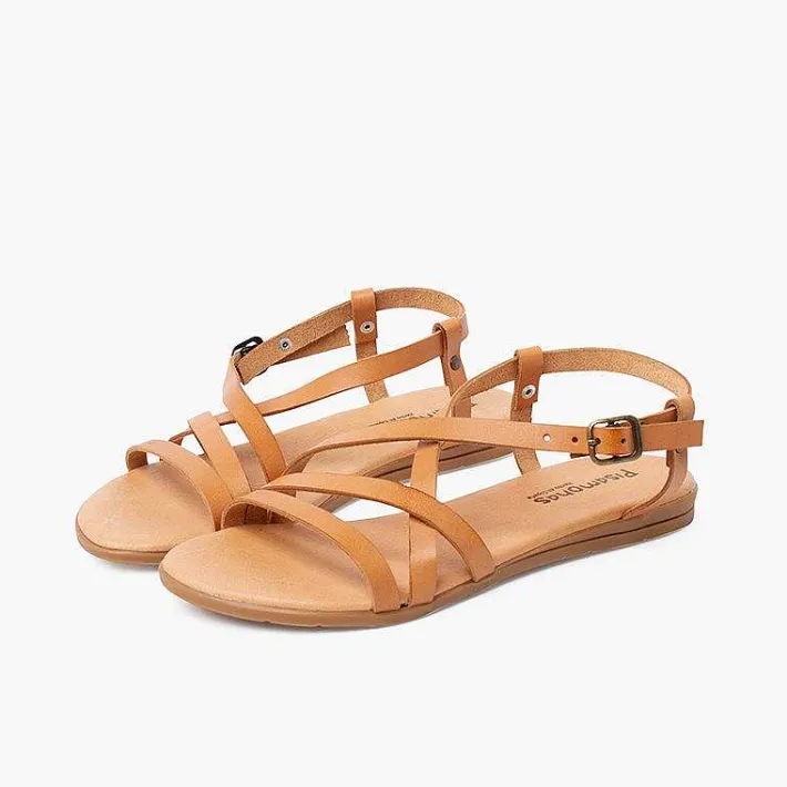 Sandalias<Pisamonas Sandalias Niña Con Tiras Cruzadas Y Cierre Hebilla