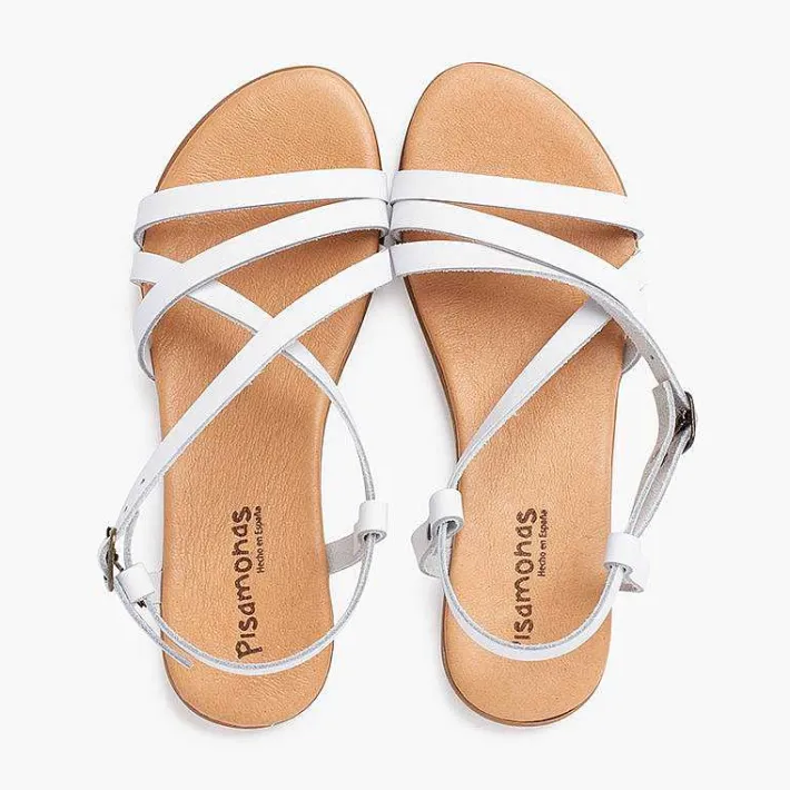 Sandalias<Pisamonas Sandalias Niña Con Tiras Cruzadas Y Cierre Hebilla