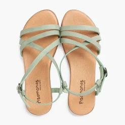 Sandalias<Pisamonas Sandalias Niña Con Tiras Cruzadas Y Cierre Hebilla