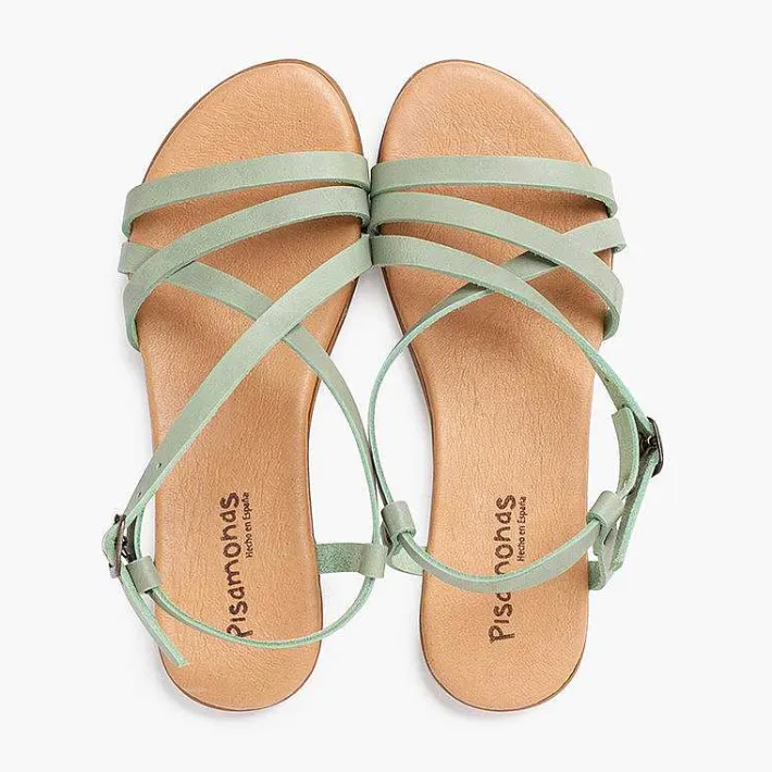 Sandalias<Pisamonas Sandalias Niña Con Tiras Cruzadas Y Cierre Hebilla