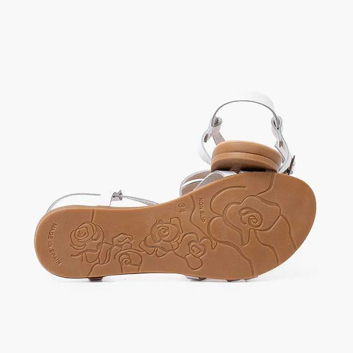 Sandalias<Pisamonas Sandalias Niña Con Tiras Cruzadas Y Cierre Hebilla