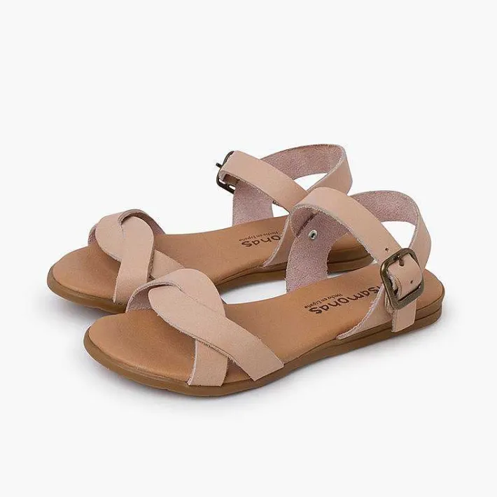 Sandalias<Pisamonas Sandalias Niña Doble Tira Entrelazada