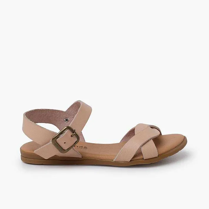 Sandalias<Pisamonas Sandalias Niña Doble Tira Entrelazada