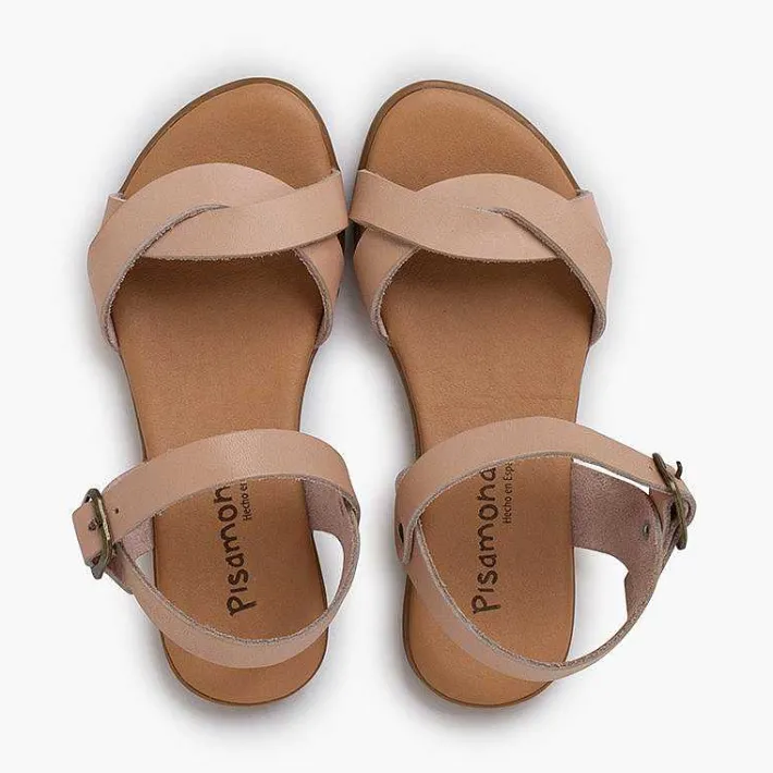 Sandalias<Pisamonas Sandalias Niña Doble Tira Entrelazada