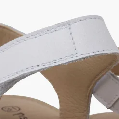 Sandalias<Pisamonas Sandalias Niña En Piel Con Tiras Adherentes