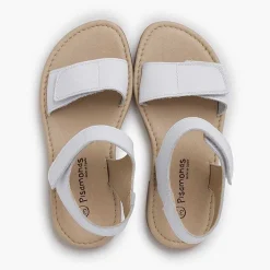 Sandalias<Pisamonas Sandalias Niña En Piel Con Tiras Adherentes