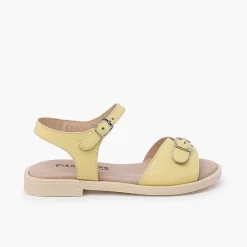 Sandalias<Pisamonas Sandalias Niña En Piel. Pala Hebilla