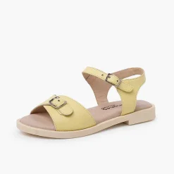 Sandalias<Pisamonas Sandalias Niña En Piel. Pala Hebilla