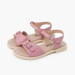 Sandalias<Pisamonas Sandalias Niña En Piel. Pala Hebilla