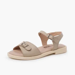 Sandalias<Pisamonas Sandalias Niña En Piel. Pala Hebilla
