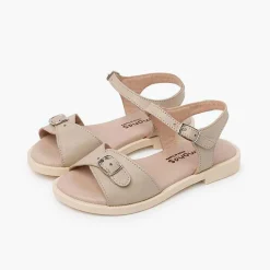 Sandalias<Pisamonas Sandalias Niña En Piel. Pala Hebilla