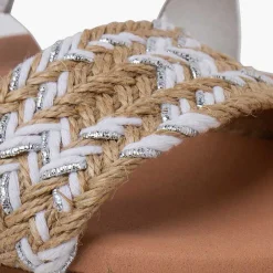 Sandalias<Pisamonas Sandalias Niña En Yute. Pala Con Tira Adherente