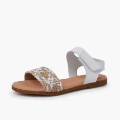 Sandalias<Pisamonas Sandalias Niña En Yute. Pala Con Tira Adherente
