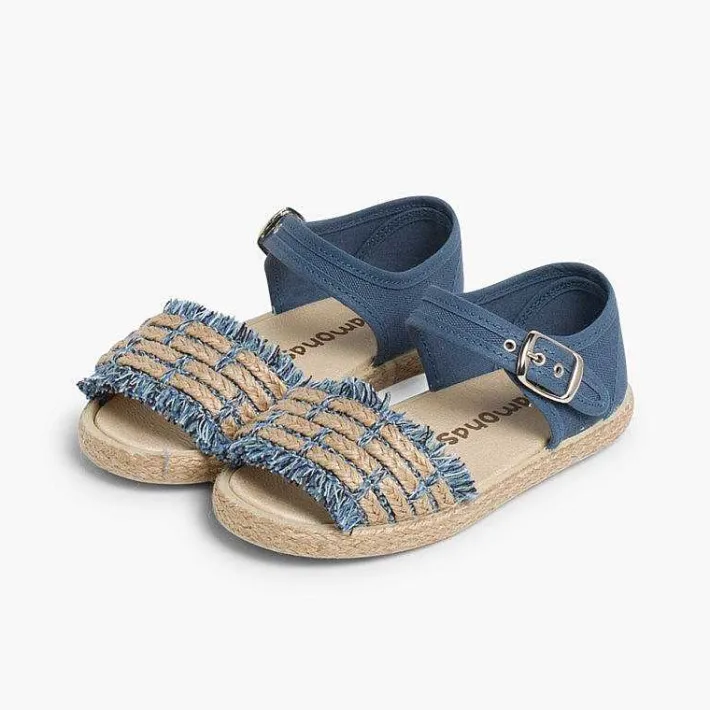 Sandalias<Pisamonas Sandalias Niña Flecos Tipo Alpargata