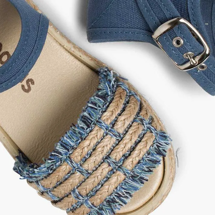 Sandalias<Pisamonas Sandalias Niña Flecos Tipo Alpargata