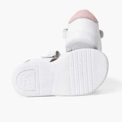 Sandalias<Pisamonas Sandalias Niña Gato Y Raton Con Doble Cierre Adherente Color Blanco