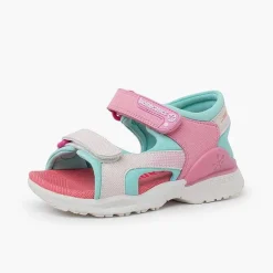 Sandalias<Pisamonas Sandalias Niña Lona Doble Cierre Biomecanics Color Rosa