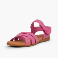 Sandalias<Pisamonas Sandalias Niña Piel Con Cinta Adhesiva