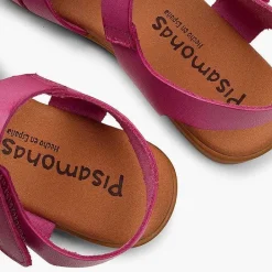 Sandalias<Pisamonas Sandalias Niña Piel Con Cinta Adhesiva