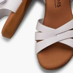 Sandalias<Pisamonas Sandalias Niña Piel Con Cinta Adhesiva