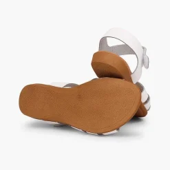 Sandalias<Pisamonas Sandalias Niña Piel Con Cinta Adhesiva