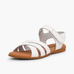 Sandalias<Pisamonas Sandalias Niña Piel Con Cinta Adhesiva