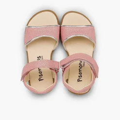 Sandalias<Pisamonas Sandalias Niña Piel Grabada Brillante Tira Adherente