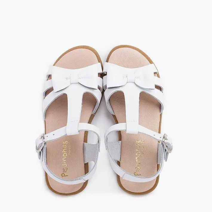 Sandalias<Pisamonas Sandalias Niña Piel Lazo Cierre Hebilla