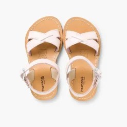 Sandalias<Pisamonas Sandalias Niña Piel Lisa Cruzada