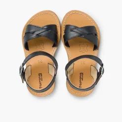 Sandalias<Pisamonas Sandalias Niña Piel Lisa Cruzada