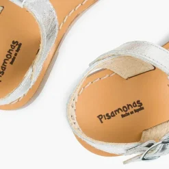 Sandalias<Pisamonas Sandalias Niña Piel Lisa Metalizada
