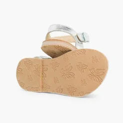 Sandalias<Pisamonas Sandalias Niña Piel Lisa Metalizada