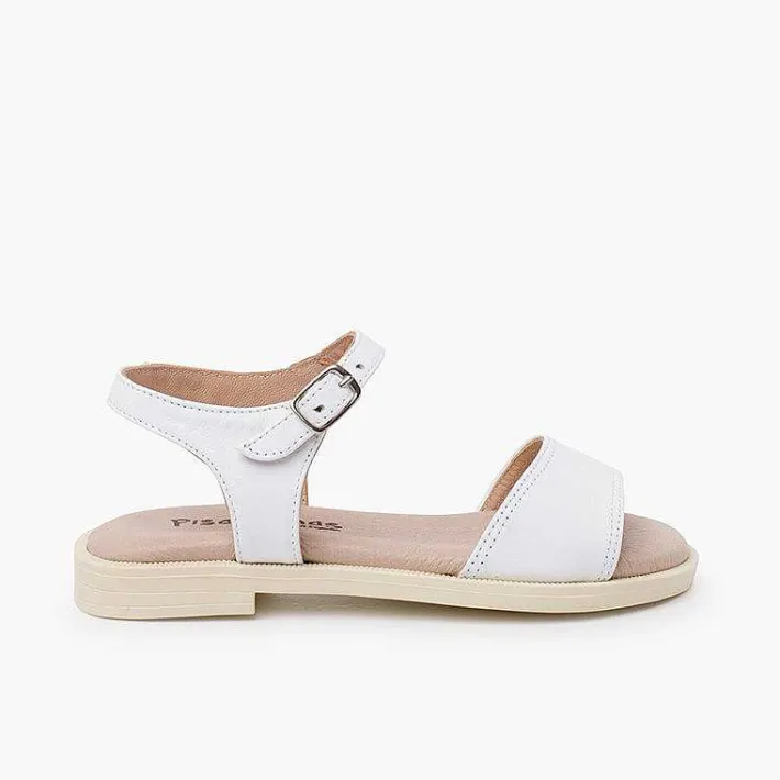 Sandalias<Pisamonas Sandalias Niña Piel Pala Escotada
