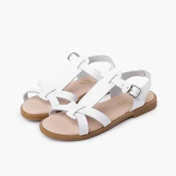 Sandalias<Pisamonas Sandalias Niña Piel Tiras Cierre Hebilla