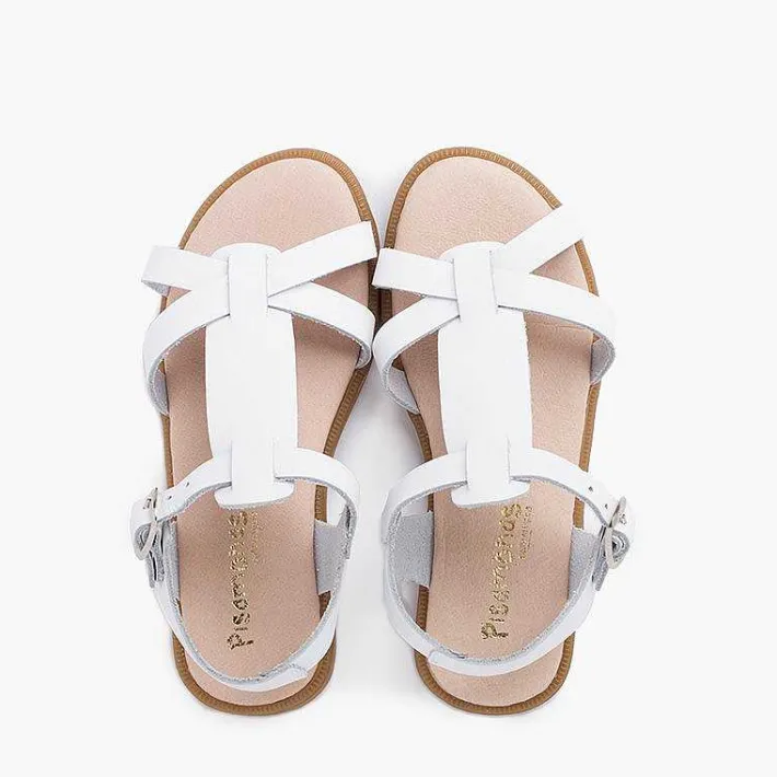 Sandalias<Pisamonas Sandalias Niña Piel Tiras Cierre Hebilla