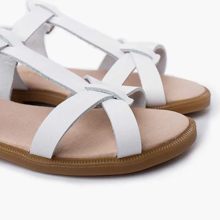 Sandalias<Pisamonas Sandalias Niña Piel Tiras Cierre Hebilla