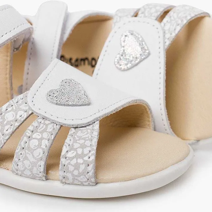 Sandalias<Pisamonas Sandalias Niña Primeros Pasos Corazon