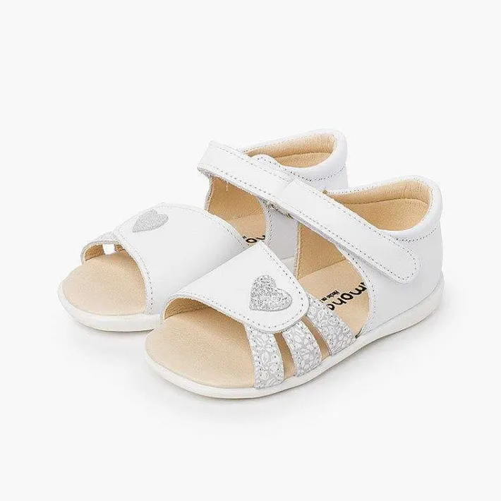Sandalias<Pisamonas Sandalias Niña Primeros Pasos Corazon