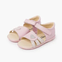 Sandalias<Pisamonas Sandalias Niña Primeros Pasos Corazon